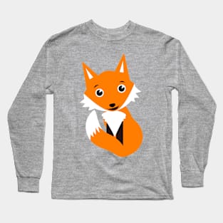 FOXY FOX FACE Long Sleeve T-Shirt